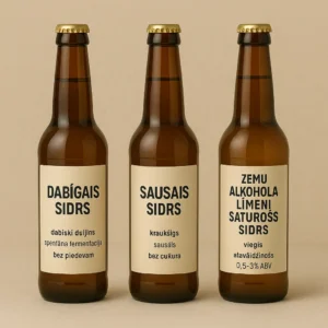 Modernā sidra mode: dabīgais, sausais un zemu alkohola līmeni saturošs sidrs – kas jāzina?